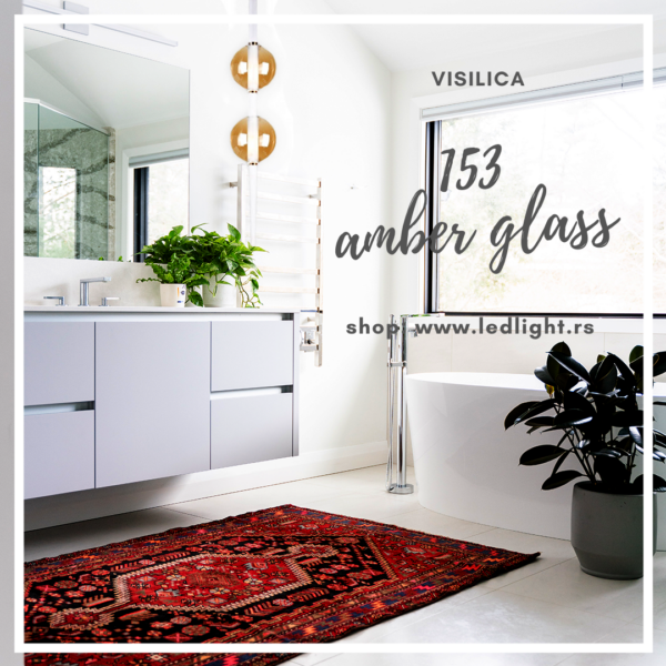VISILICA 153 AMBER GLASS