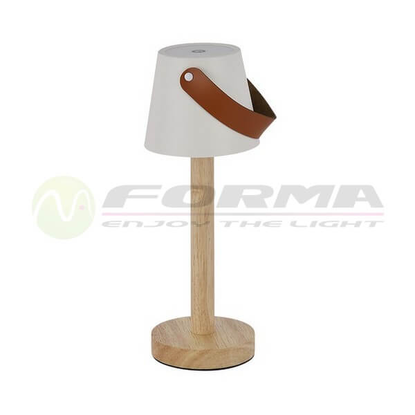 LED stona lampa FD2012-3T Bela